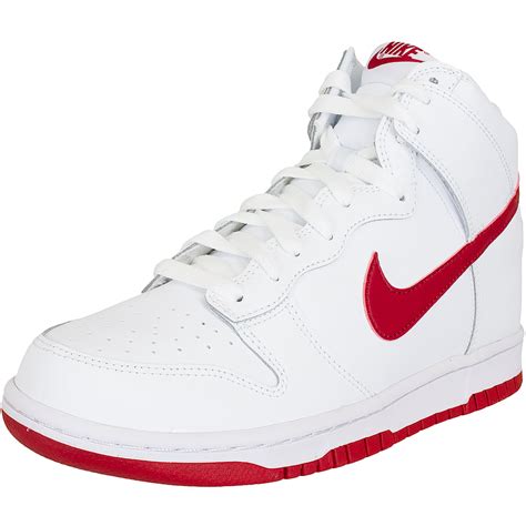 nike recreation mid sneaker weiß rot|nike sneaker weiß.